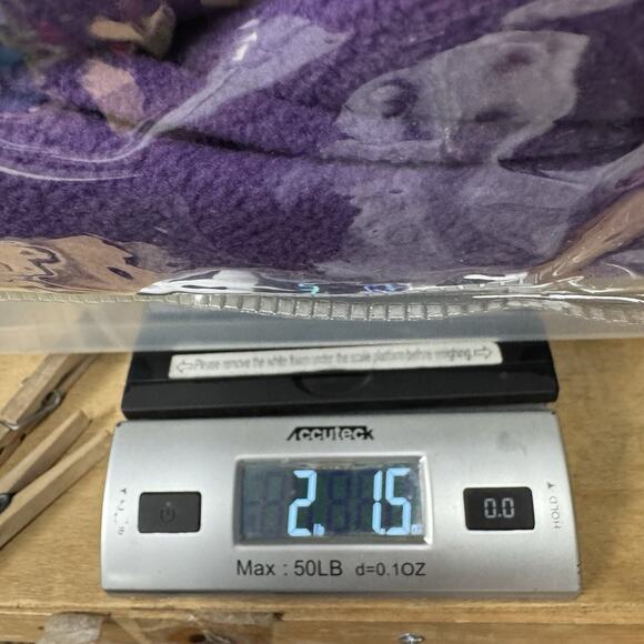 Spirit Halloween TInky Winky Costume Adult One Size Jumpsuit Hood Gloves Purple - Picture 5 of 6